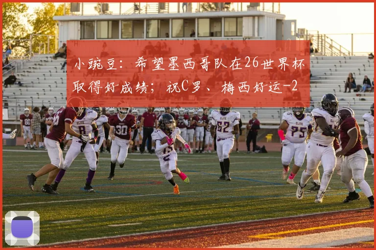 小豌豆:希望墨西哥队在26世界杯取得好成绩;祝C罗、梅西好运