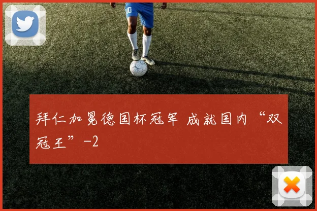 拜仁加冕德国杯冠军 成就国内“双冠王”