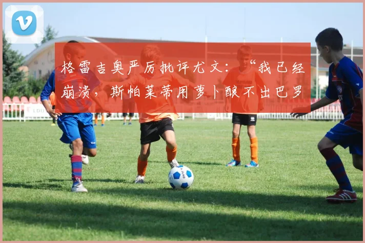 格雷吉奥严厉批评尤文:“我已经崩溃,斯帕莱蒂用萝卜酿不出巴罗洛葡萄酒”